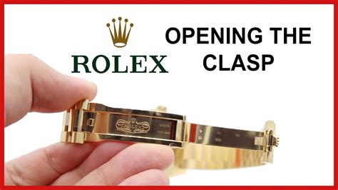 how to open rolex|how to open rolex clasp.